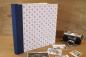 Preview: Large album dark blue handmade in Dortmund